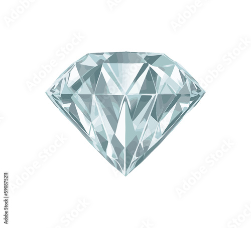 Diamond icon. Vector illustration desing.