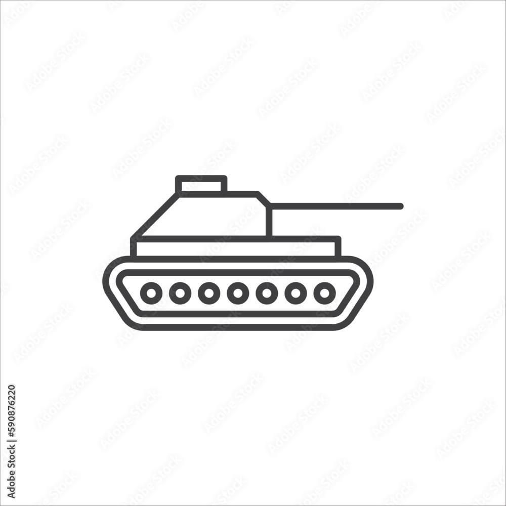 Tank vector icon. Military tank sign design. Tank symbol flat pictogram. UX UI icon Tank vector icon. Military tank sign design. Tank symbol flat pictogram. UX UI icon