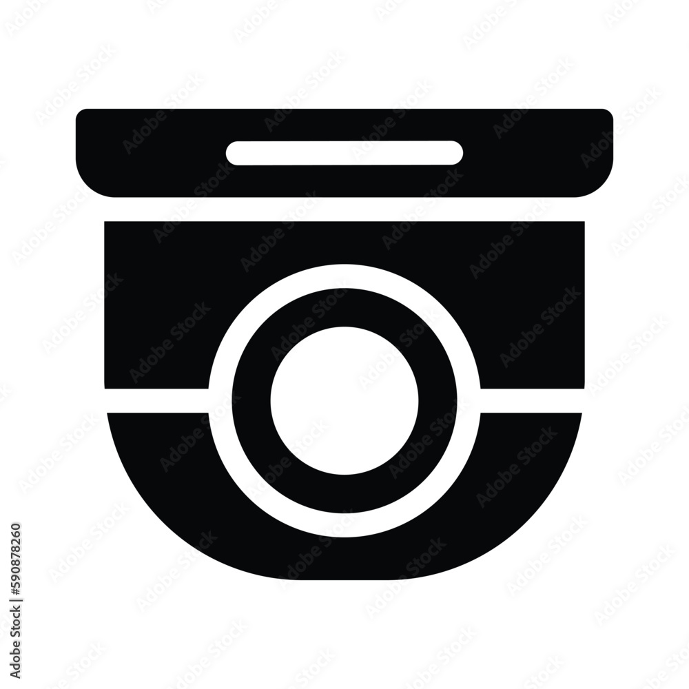 cctv solid icon illustration vector graphic cctv solid icon illustration vector graphic