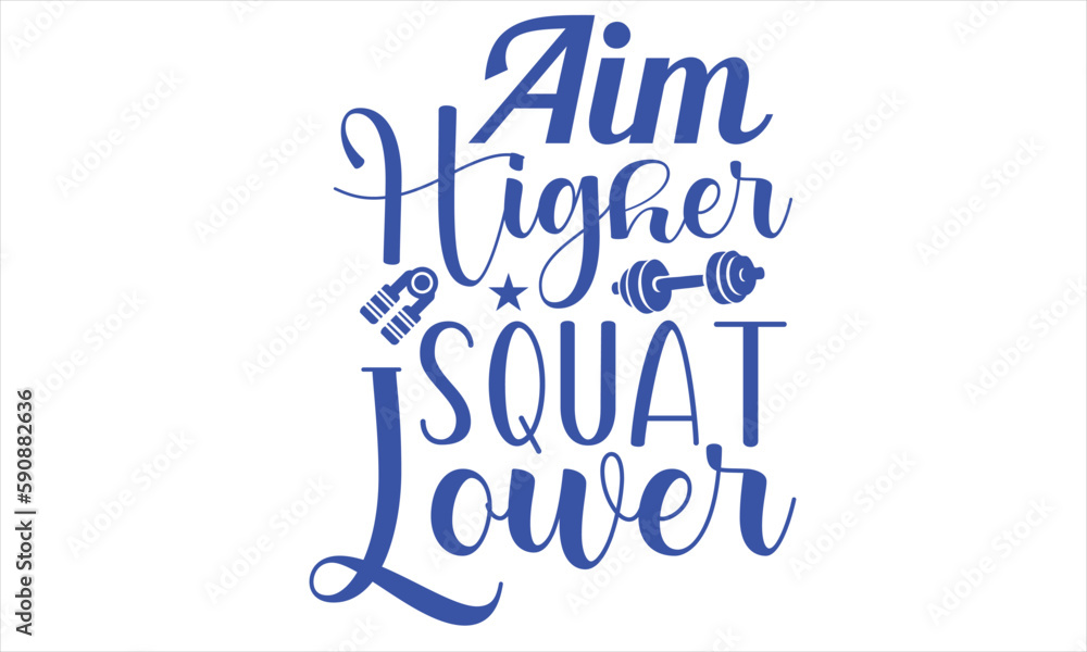 Fototapeta premium Workout Svg Design