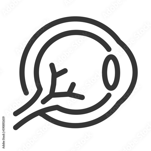 Pixel perfect, editable stroke, up scalable, line, vector bloop icon.