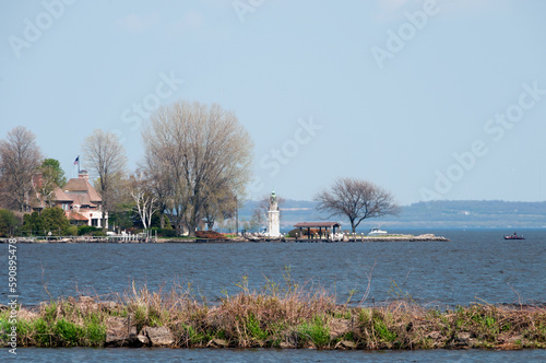 Bray's Point Lighthouse In Oshkosh, Wisconsin
