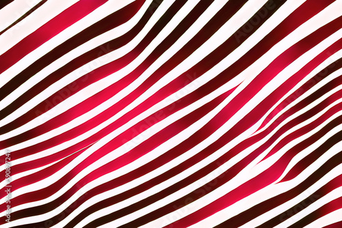 Striped red-white abstract background.
