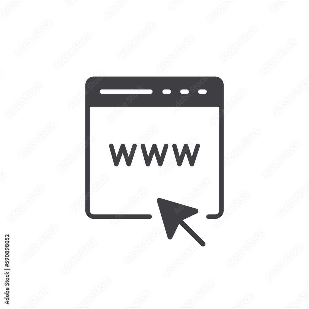 Web icon. Global network icon. Website vector icon. Site flat sign design. Www symbol pictogram. Www icon. UX UI icon Web icon. Global network icon. Website vector icon. Site flat sign design. Www symbol pictogram. Www icon. UX UI icon