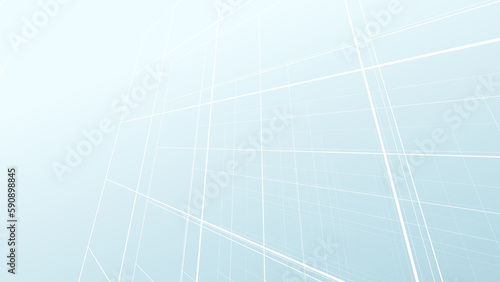 Abstract blue white colors with lines pattern texture business background.