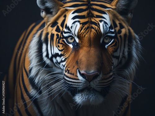 mirada de tigre photo