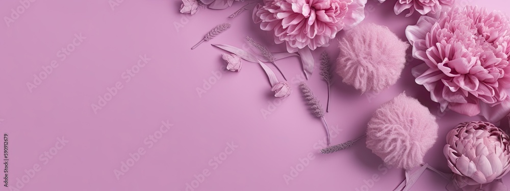 pink monochromatic textured background, generative AI Art