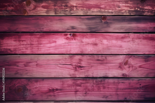 Pink wooden planks background. Wooden texture. Pink wood texture. Wood plank background