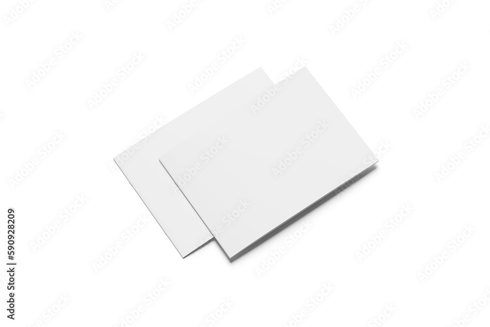 Blank Landscape Brochure Mockup Blank Landscape Brochure Mockup