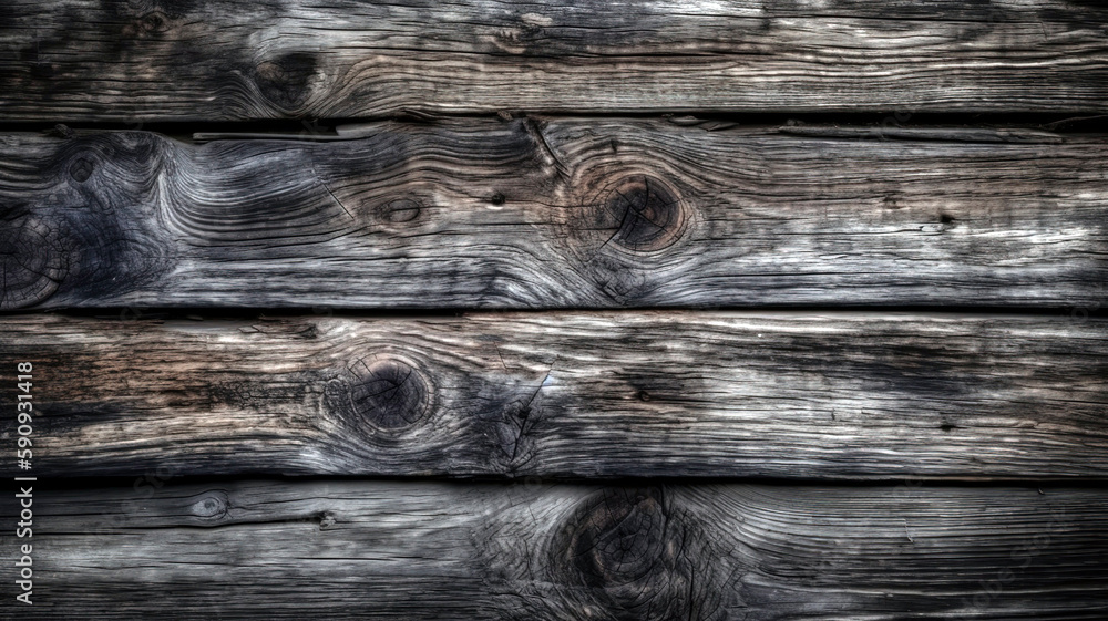 Weathered wood background texture with a mix of light and dark gray tones, the wood grain, knots, and imperfections are clearly visible. Wallpaper. Weathered wood background texture with a mix of light and dark gray tones, the wood grain, knots, and imperfections are clearly visible. Wallpaper.