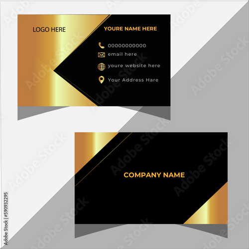 business template Luxury and elegant dark black navy business card design
 black modern creative business card and name card horizontal simple clean template vector design.