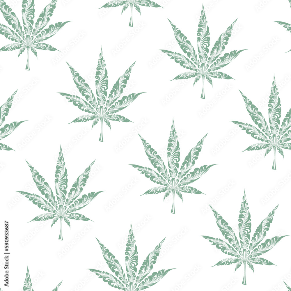Tropical seamless pattern on white background. Tropical seamless pattern on white background.