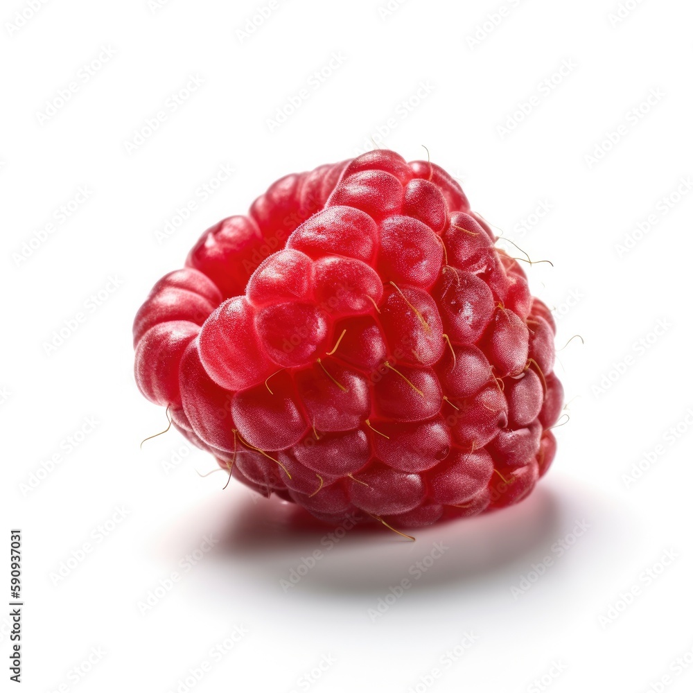 fresh and tasty raspberry isolated on white background fresh and tasty raspberry isolated on white background
