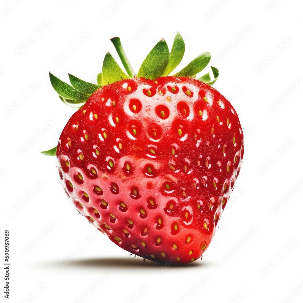 strawberry isolated on white background, for packaging design strawberry isolated on white background, for packaging design
