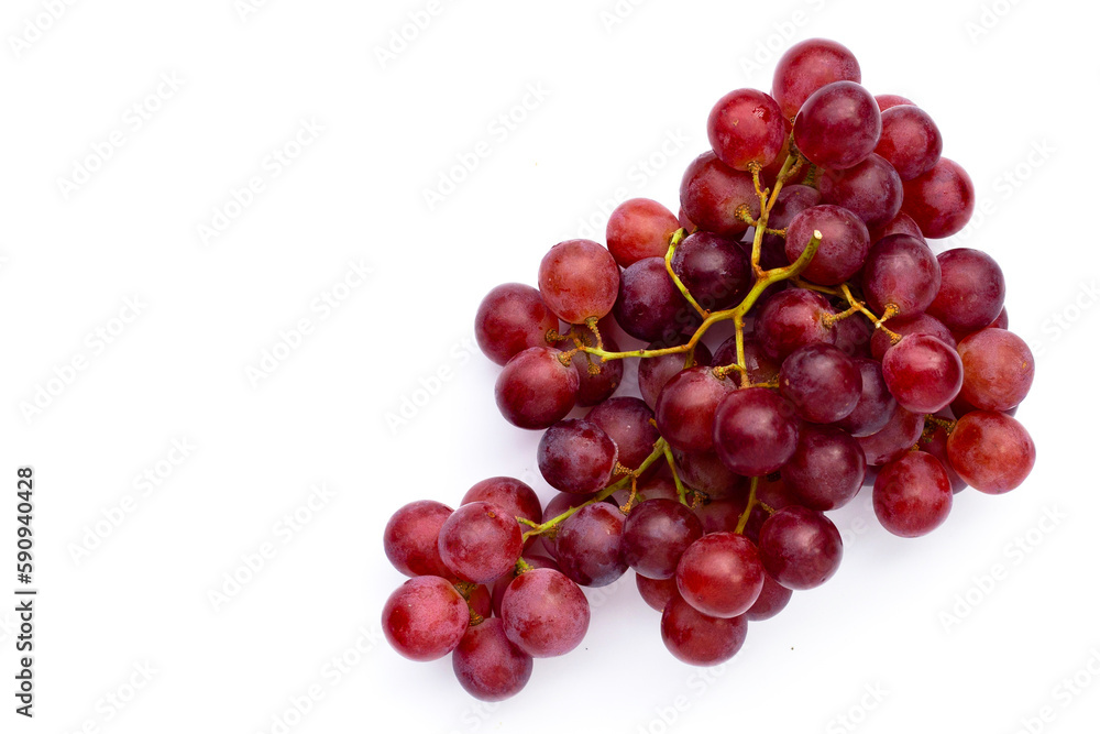 Fresh grape on white background. Fresh grape on white background.