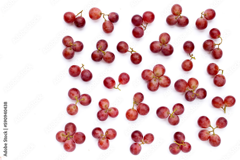 Fresh grape on white background. Fresh grape on white background.