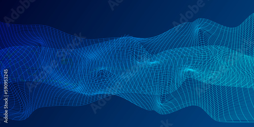 テクノロジー　ネットワーク　ビジネス　背景