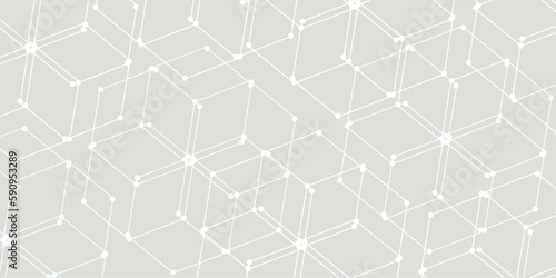 テクノロジー　ネットワーク　ビジネス　背景