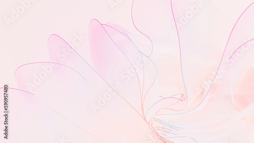 ふんわりしたドレープの背景, ピンクのアブストラクトなイメージ, 美容 コンセプト かわいい