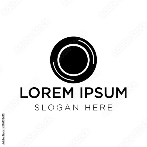 plate logo vector illustration isolated on white background