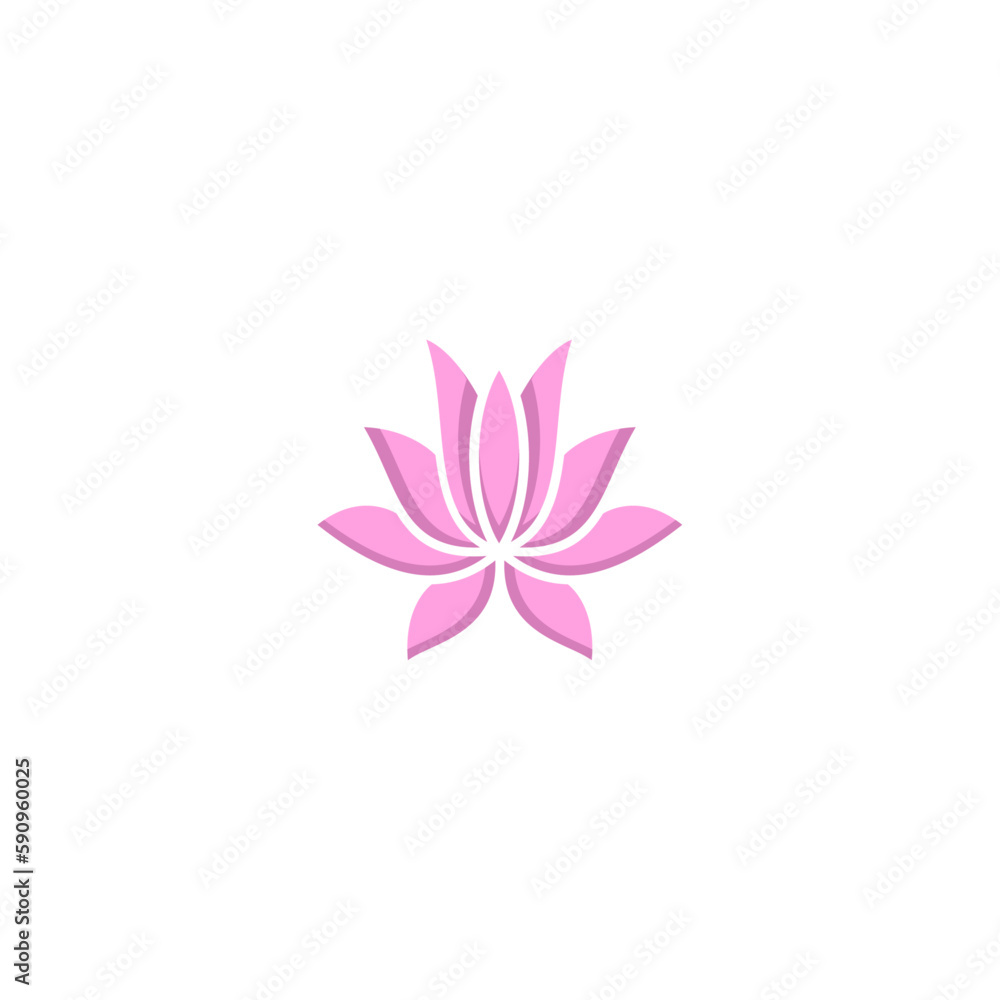 FLOWER PING DESIGN VECTOR ILLUSTRATION