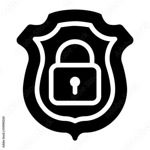 security glyph icon