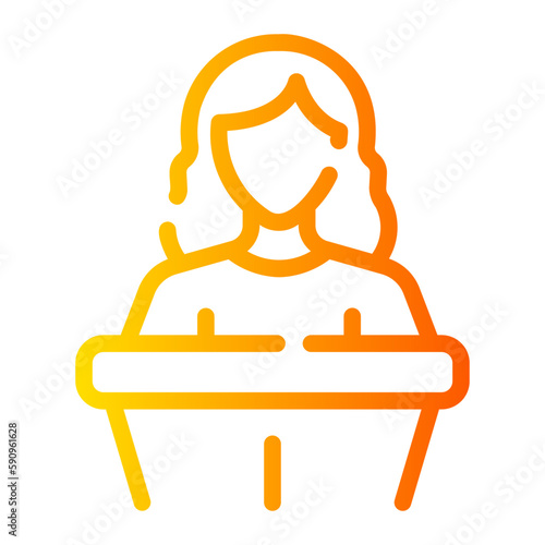 witness gradient icon