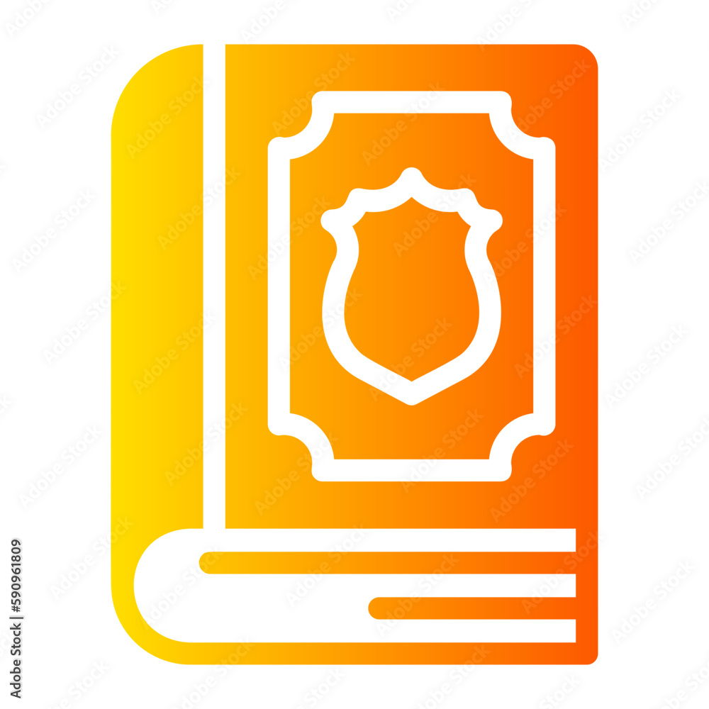 book gradient icon
