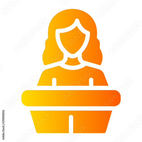 witness gradient icon