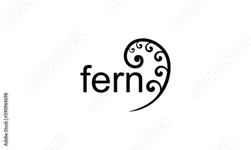 fern logo, fern illustration