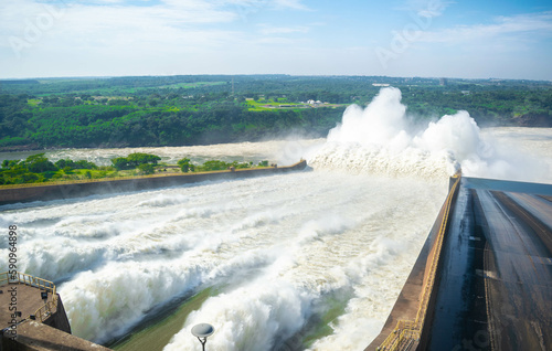 Itaipu Hydroelectric Power Plant, Paraná, Brazil