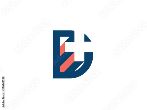 plus logo forming letter d symbol