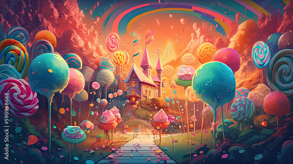 Obraz premium A Candy Symphony