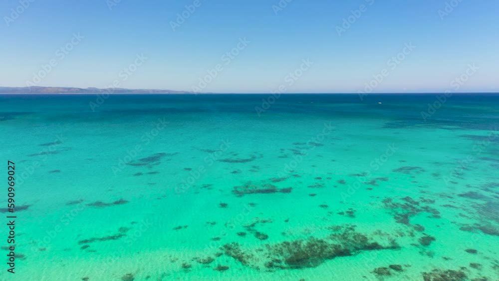 Crystal clear water of the tropical sea. Tropical sea water texture. Crystal clear water of the tropical sea. Tropical sea water texture.