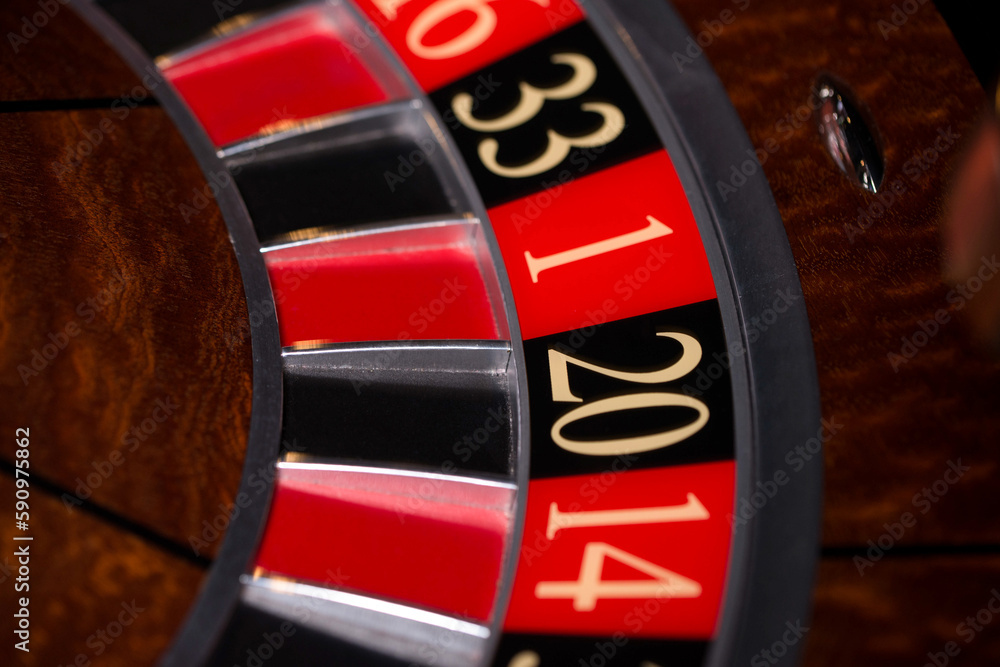 Roulette Table Close Up at the Casino Roulette Table Close Up at the Casino