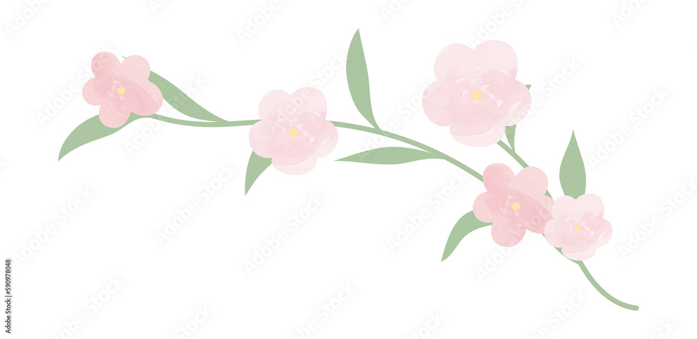 Watercolor wedding flower Watercolor wedding flower
