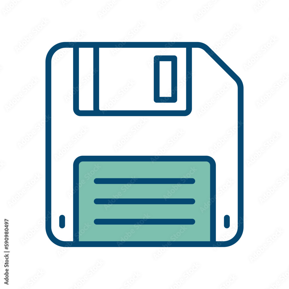 floppy disk icon vector design template in white background floppy disk icon vector design template in white background