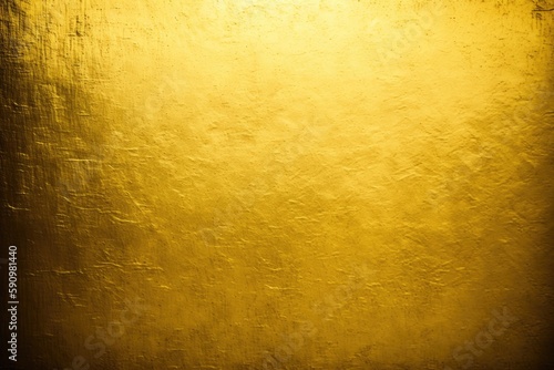 luxurious gold background with a sleek black border. Generative AI