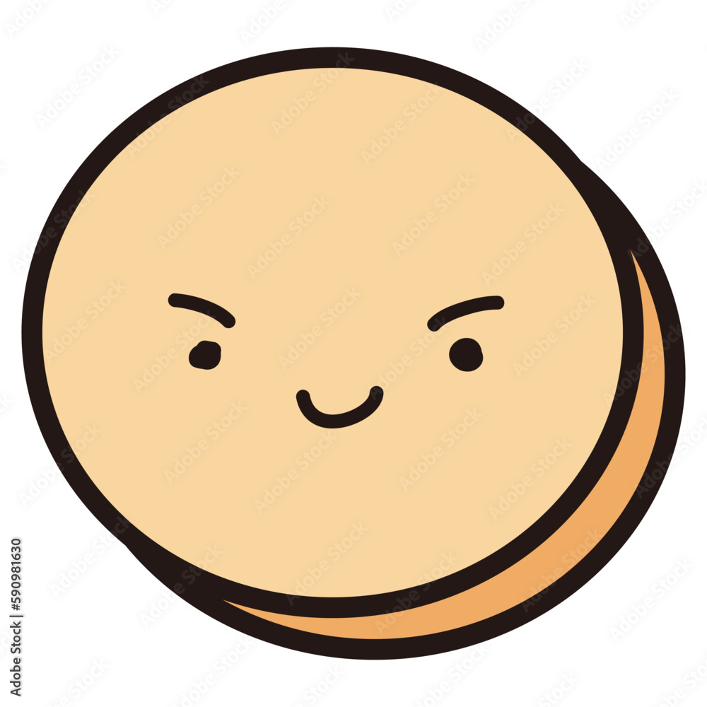 Fototapeta premium 薬の錠剤のキャラクター