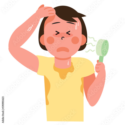 people get wet in the summer