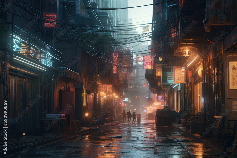 street in night street in night