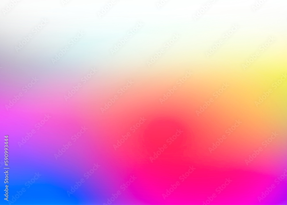 Obraz premium abstract blue gradient colorful light illustration