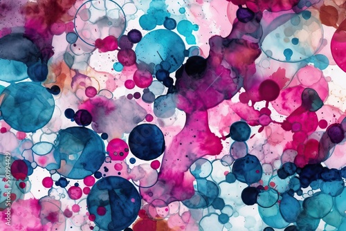 abstract watercolor splash ...