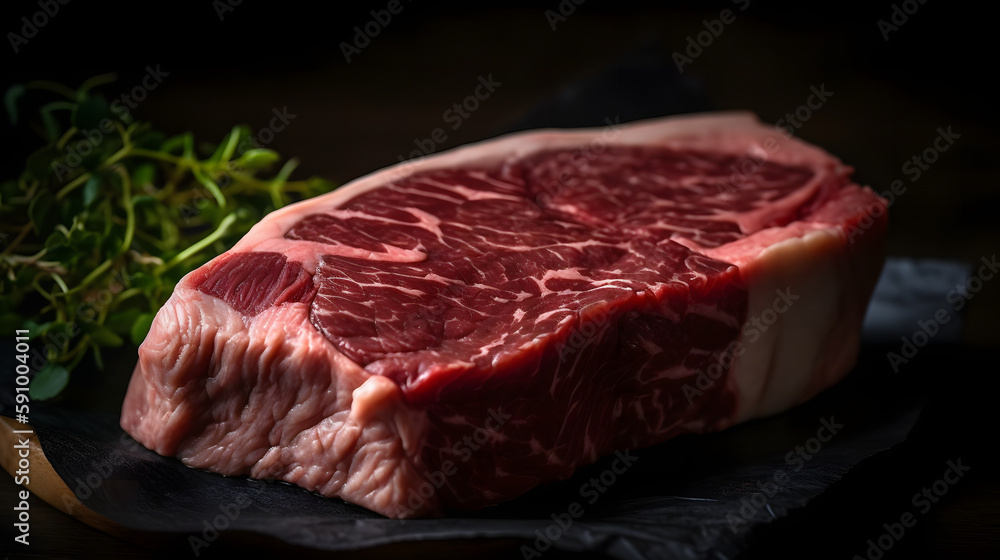 牛肉のサーロイン No.006 | Beef sirloin Generative AI