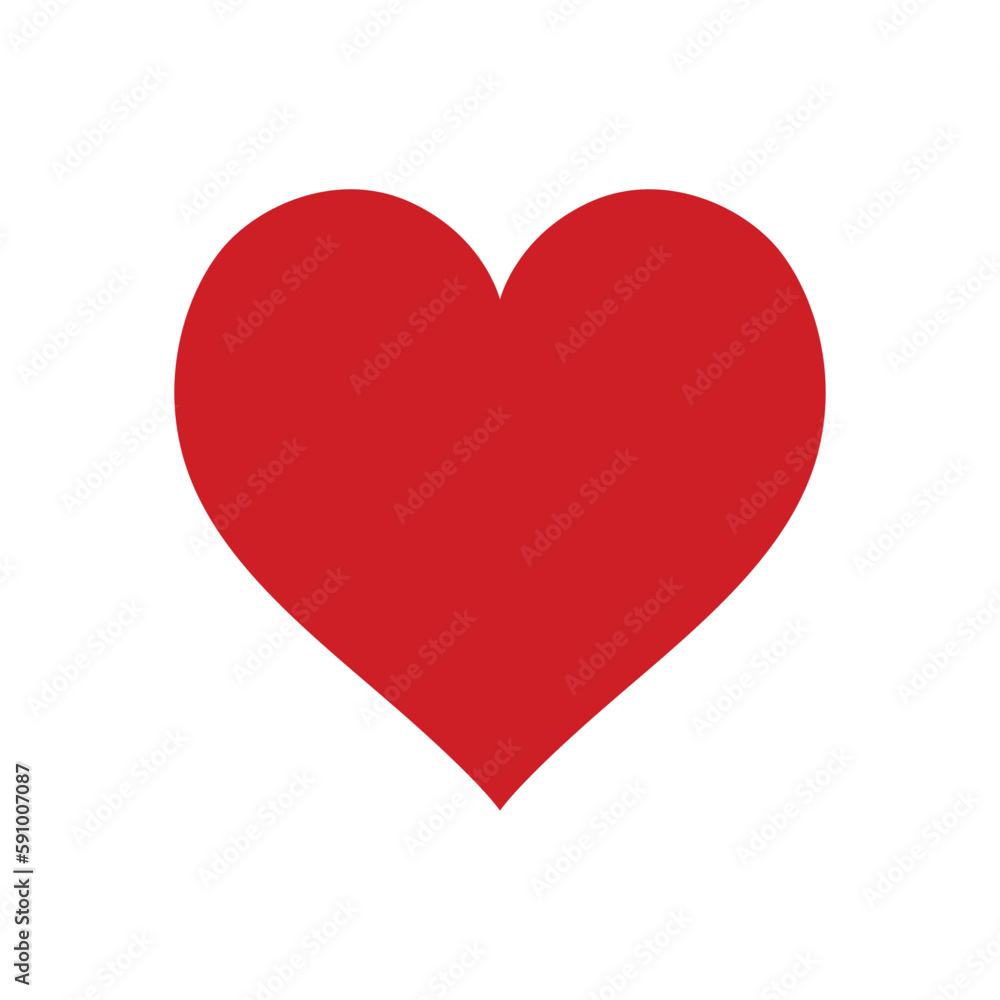 heart red heart symbol of love and valentine