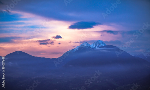 Sunrise in the Alps © very_sunnydays