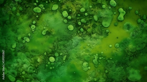 Background toxic liquid on the floor, background. Created using generative Ai