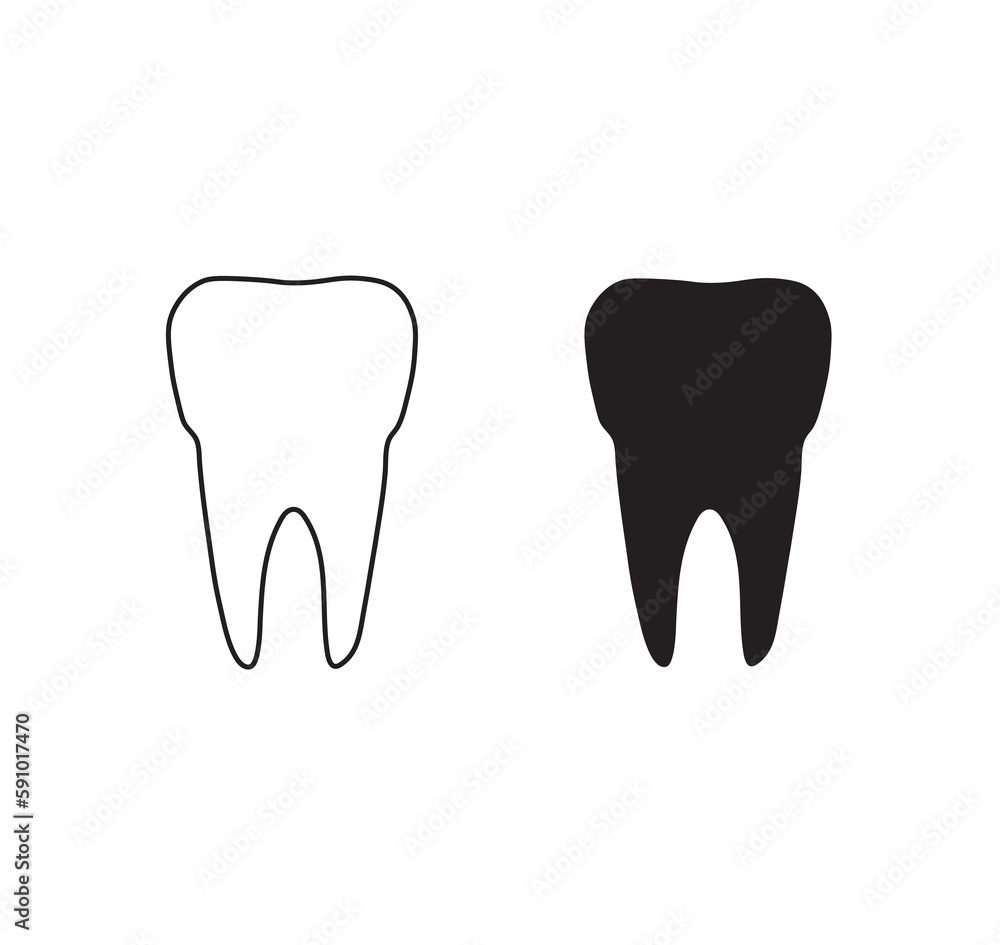 Tooth icon set. Tooth icon. Tooth caries icon. Tooth icon set. Tooth icon. Tooth caries icon.