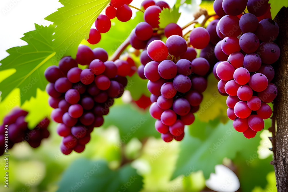 red grape isolated red grape isolated