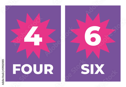 Cricket 4 and 6 Cards